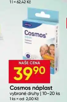 Hruška Cosmos náplast vybrané druhy 10-20 ks nabídka