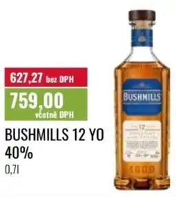 Ratio Bushmills 12 yo 40% nabídka