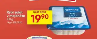 Hruška Rybí salát v majonéze nabídka