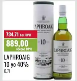 Ratio Laphroaig 10 yo 40% nabídka
