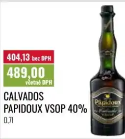 Ratio Calvados papidoux vsop 40% nabídka