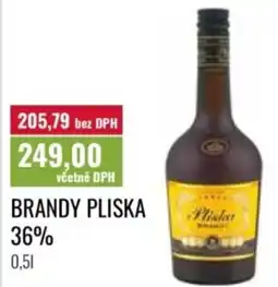 Ratio Brandy pliska 36% nabídka