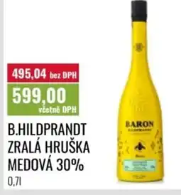 Ratio B.Hildprandt zralá hruška medová 30% nabídka