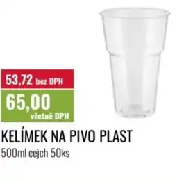 Ratio Kelímek na pivo plast nabídka