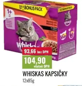 Ratio Whiskas kapsičky nabídka