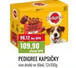 Ratio Pedigree kapsičky nabídka