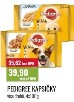 Ratio Pedigree kapsičky nabídka