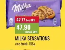 Ratio Milka sensations nabídka