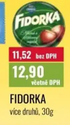 Ratio Fidorka nabídka