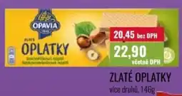 Ratio Zlaté oplatky nabídka