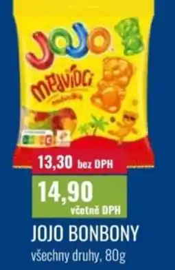 Ratio Jojo bonbony nabídka