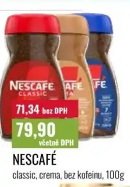Ratio Nescafé nabídka