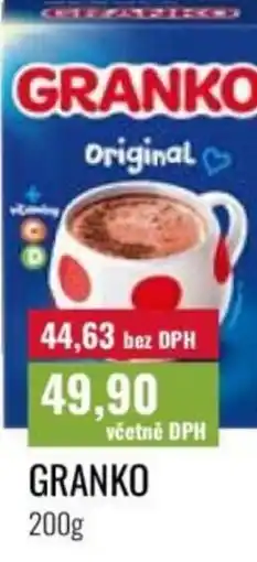 Ratio Granko nabídka