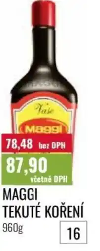 Ratio Maggi tekuté koření nabídka