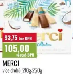 Ratio MERCI více druhů nabídka