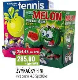 Ratio Žvýkačky fini nabídka