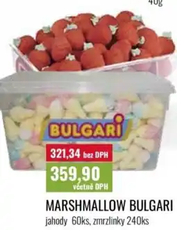 Ratio MARSHMALLOW BULGARI jahody 60ks, zmrzlinky 240ks nabídka