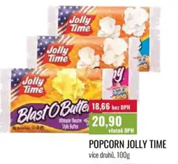 Ratio Popcorn jolly time nabídka
