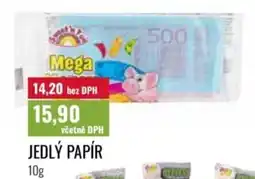 Ratio Jedlý papír nabídka