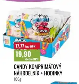 Ratio Candy komprimátový náhrdelník + hodinky nabídka