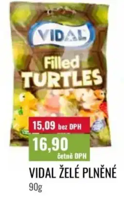 Ratio VIDAL želé plněné nabídka
