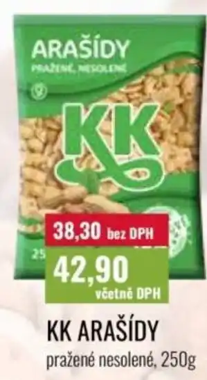 Ratio KK ARAŠÍDY pražené nesolené nabídka