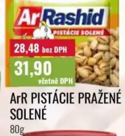Ratio Arr pistácie pražené solené nabídka