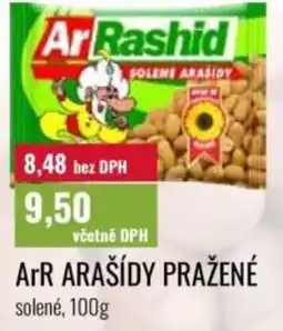 Ratio Ar arašídy pražené solené nabídka
