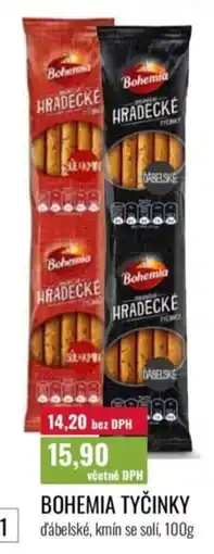Ratio BOHEMIA TYČINKY ďábelské, kmín se solí nabídka