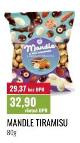 Ratio Mandle tiramisu nabídka