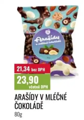 Ratio Arašídy v mléčné čokoládě nabídka
