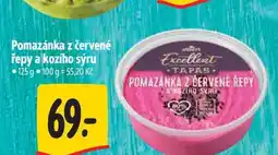 Albert Pomazánka z červené řepy a kozího sýru nabídka