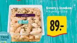 Albert Krevety s česnekem nabídka