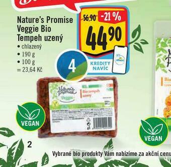 Jip Veggie bio tempeh uzený nabídka