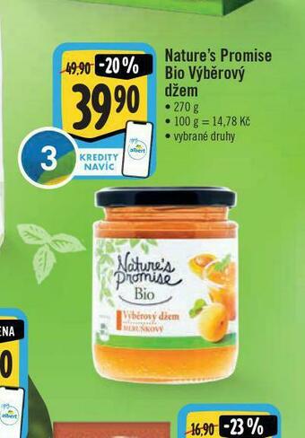 Jip Bio výběrový džem nabídka