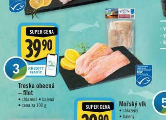 Jip Treska obecná - filet nabídka