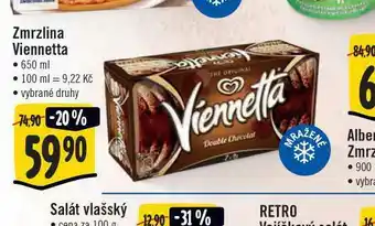 Jip Vienetta zmrzlina nabídka