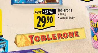 Jip Toblerone nabídka