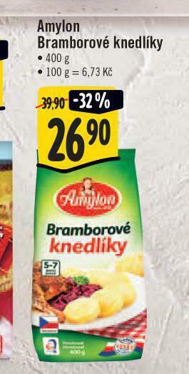 Jip Amylon bramborové knedlíky nabídka