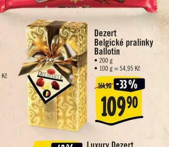 Jip Dezert belgické pralinky ballotin nabídka