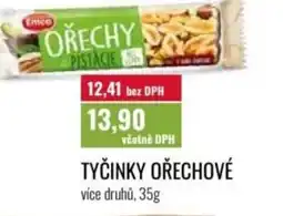 Ratio Emco Tyčinky ořechové nabídka