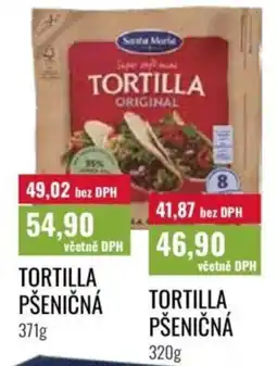 Ratio Santa Maria Tortilla pšeničná nabídka