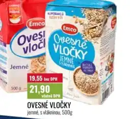 Ratio Emco Ovesné vločky nabídka