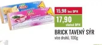Ratio Brick tavený sýr nabídka
