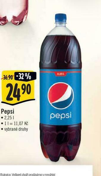 Jip Pepsi 2,25l nabídka