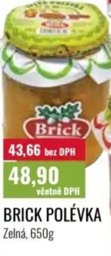 Ratio Brick polévka zelná nabídka