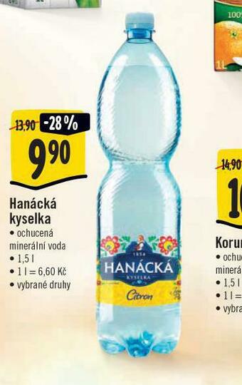 Jip Hanácká kyselka ochucená nabídka