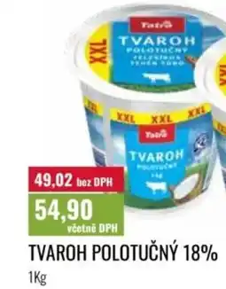Ratio Tatra Tvaroh polotučný 18% nabídka