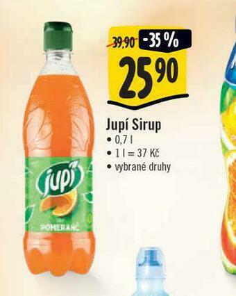 Jip Jupí sirup nabídka