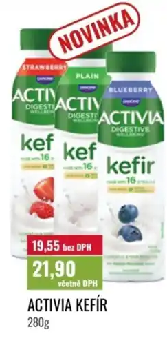 Ratio Activia kefír nabídka